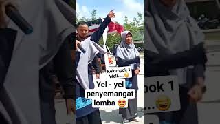 yel - yel penyemangat lomba🥰 #trending #shortvideo #smpitalmanar #lomba17an