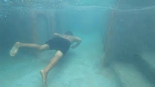 Build Most Beautifulness UnderWater Swimming Pool Temple By Ancient Skills