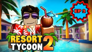 TROPICAL RESORT TYCOON 2 Roblox AIRPORT