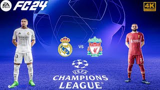 FC 24 - Liverpool Vs Real Madrid - Ft. Mbappe - Champions League FINAL |  [4K60]