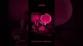 LORDE - The Shrine Auditorium - Buzzcut Season - Part 2 #shorts