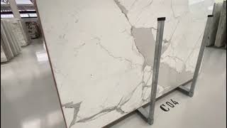 Calacatta Extra Marble Slabs 2cm 3/4'' thick polished