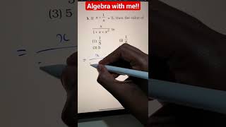 Algebra with me!! #maths #algebra @MathandSciencewithSV