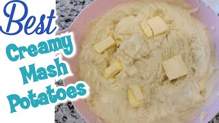 Best Creamy Mashed Potatoes ever! 🥔