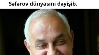 Aktyor Atabala Səfərov dünyasını dəyişib