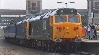 50007 & D400 - Class 50 Farewell - Exeter St Davids 24/05/92