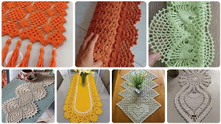 #crochet #beauty wonderfully Table's Runner's  for dining designs setting ideas