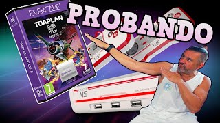 Probando TOUPLAN arcade 2 EVERCADE VS