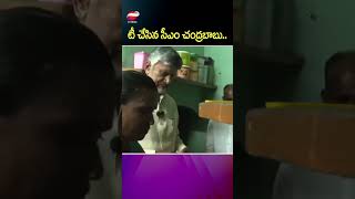 స్వయంగా టీ చేసిన సీఎం చంద్రబాబు..