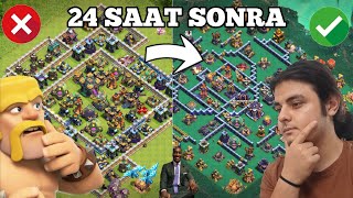 24 SAAT BOYUNCA TAKİPÇİMİN HESABINI KASMAK 13.BÖLÜM ! Clash of Clans