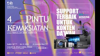 🔴[ LIVE ] 4 PINTU KEMAKSIATAN - USTADZ ABDULLAH AMIR MARETAN  حفظه الله تعالى