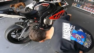 DEIXEI A S1000RR SÓ O CANO !! GASPAR FALOU QUE SOU LOUCO !!!