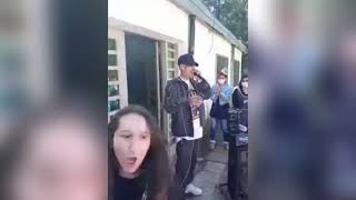 L - Gante canta el abecedario en la Escuela 501 en Argentina | #Cumbia420