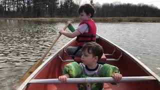 My Boys Canoeing (March 2021)