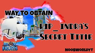 HOW TO UNLOCK THE NEW SECRET TITLE?!