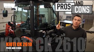 KIOTI CK series...PROS and CONS