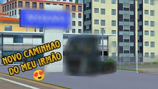 ETS 2 VIDA REAL - INDO BUSCAR O NOVO CAMINHÃO DO MEU IRMÃO 😍