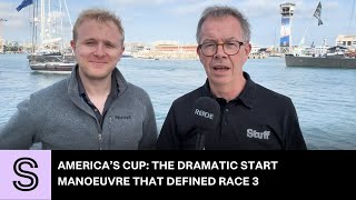 America’s Cup: The dramatic start manoeuvre that defined Race 3 | Stuff.co.nz