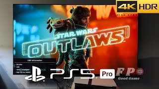 Star Wars Outlaws PS5 Pro Gameplay With LG Oled TV 4K (60FPS)