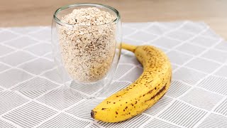 If you have oats, cocoa and bananas  make this amazing dessert! NO added sugar, NO flour