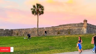 CASTILLO DE SAN MARCOS (National Monument Florida)(Pedro Menéndez de aviles Conquistador de Florida)