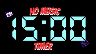 15 MUNUTE TIMER NO MUSIC