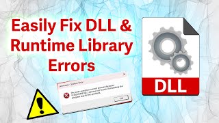 Easily fix DLL file & Runtime library errors - vcruntime140_1.dll was not found [Hindi]