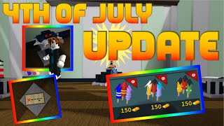 Forth Of July *UPDATE* !Night Mode! | ROBLOX Build A Boat For Treasure