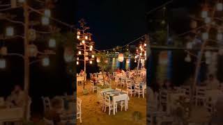 Beach dinner in Turkey II Luxury Dinner #Luxury_Lifestyle_Status