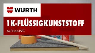 1K-Flüssigkunststoff auf Hart-PVC