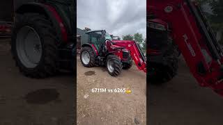 Massey Ferguson 5711M vs 6265. Who’s the big bale champion?