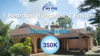 5 Bedroom Bungalow, 2 Ensuite at Thome Estate