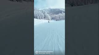 Snowboarding and skiing in Brian Head, Utah - amazing fresh powder!