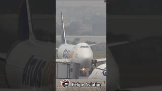 Boeing 747-8F Atlas em Guarulhos-SP #viralvideo #shorts #short