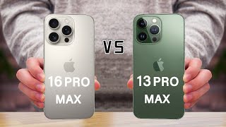 iPhone 16 Pro Max Vs iPhone 13 Pro Max