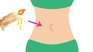 Wax on Tummy - Pierced Belly Button #navel