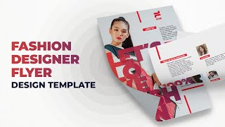 Fashion Designer Flyer Design Template