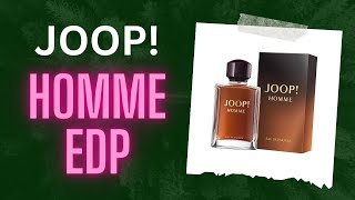 Joop! Homme EDP fragrance review