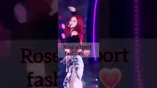 Park rosé airport fashion 💗😍