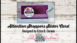 Attention Shoppers Slider Card