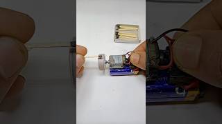 Diy School Project • Dc Motor Hack #shorts #motor #experiment