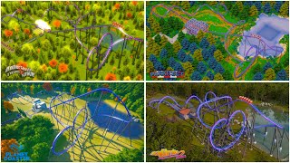 Floorless Coaster in RCT3, Parkitect, Planet Coaster, NL2 & RCT2