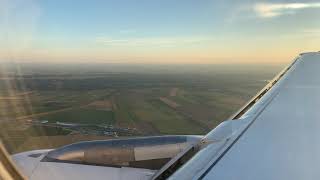 Austrian Airlines Airbus A319-112 Landing Vienna/Wien Schwechat