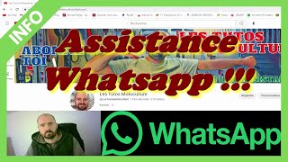 Assistance + Chat WhatsApp !!! ( bouton rejoindre )