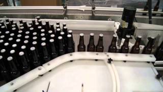 Beer Bottles on a Bi Flo Accumulation Table