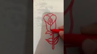 HOW RO MAKE A ROSE FLOWER 🌹 🌹