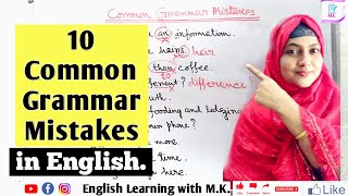 10 most Common English Grammar Mistakes Learners Make.😭😭😭