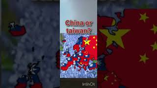 China or taiwan in europe?