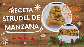 STRUDEL DE MANZANA | #CocinaTrejo #receta #navidad