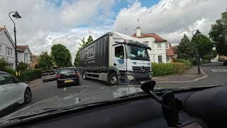 Daily traffic jam in London